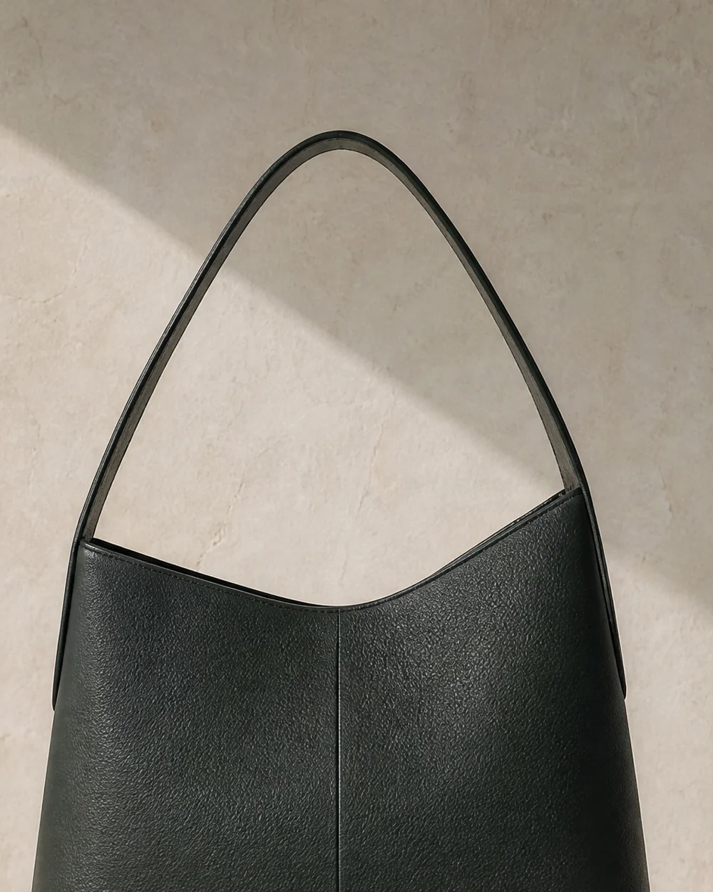Threshold Shoulder Bag in forest, back view