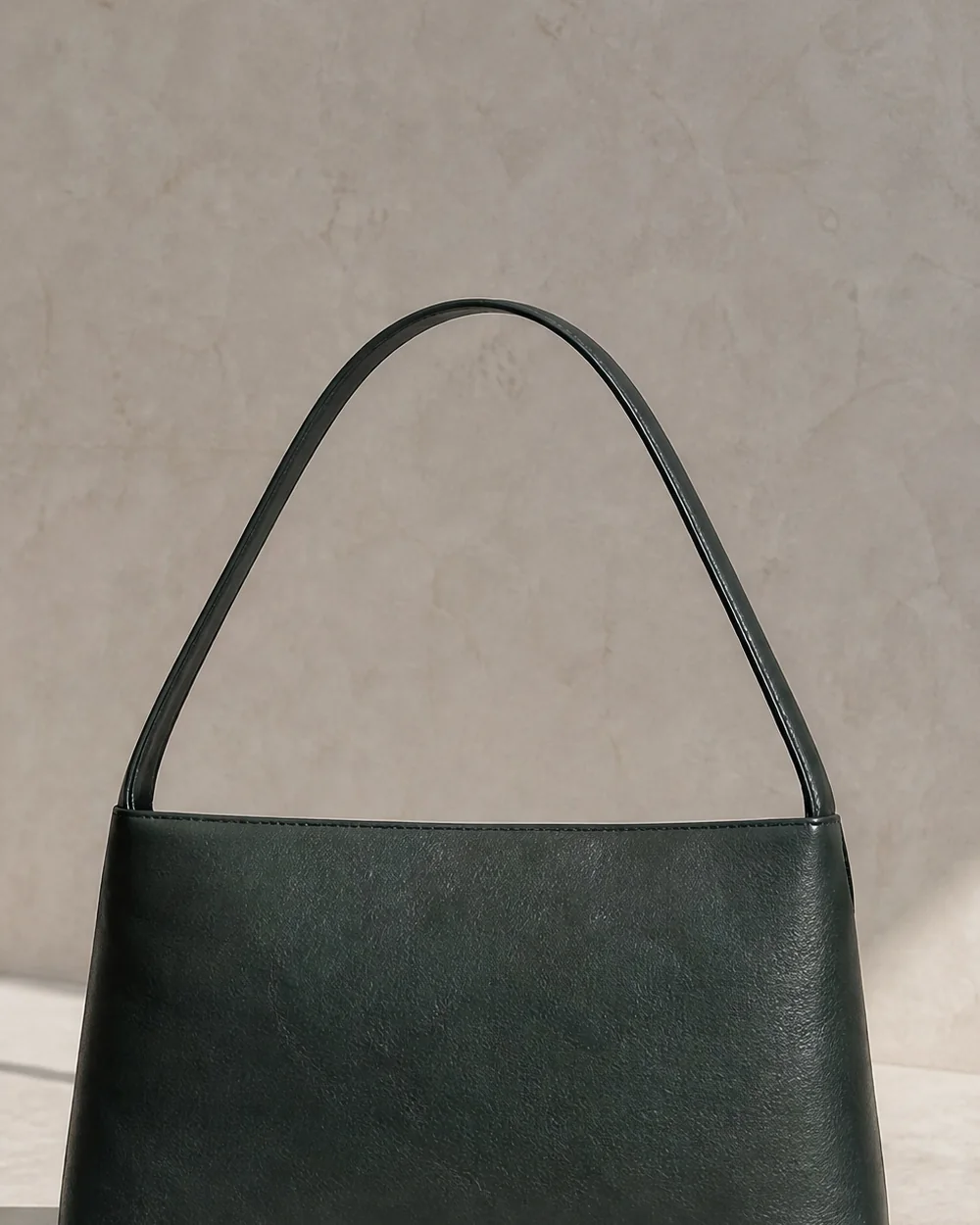 Axis Diagonal Shoulder Bag in deep forest, back view