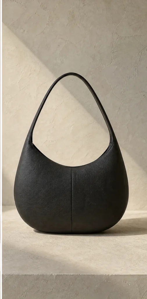 ELVANTTO form study: Folded shoulder bag Aural, view 3