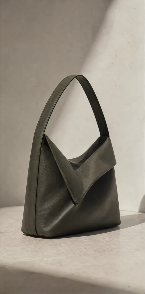 ELVANTTO form study: Folded shoulder bag Vela, view 2