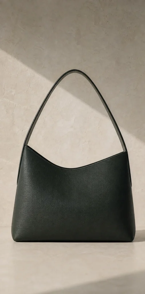 ELVANTTO form study: Folded shoulder bag Threshold, view 1