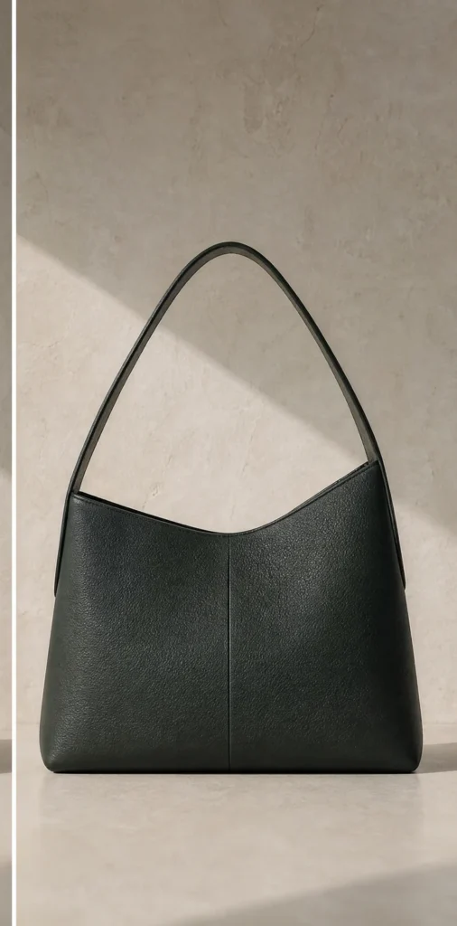 ELVANTTO form study: Folded shoulder bag Threshold, view 3