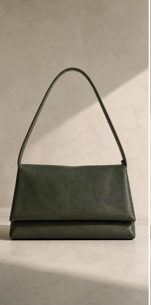 ELVANTTO form study: Folded shoulder bag Sill, view 1