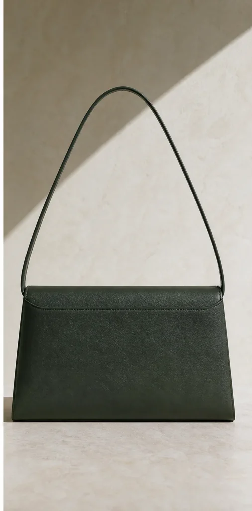 ELVANTTO-Formstudie: Gefaltete Schultertasche Cadence, Ansicht 3