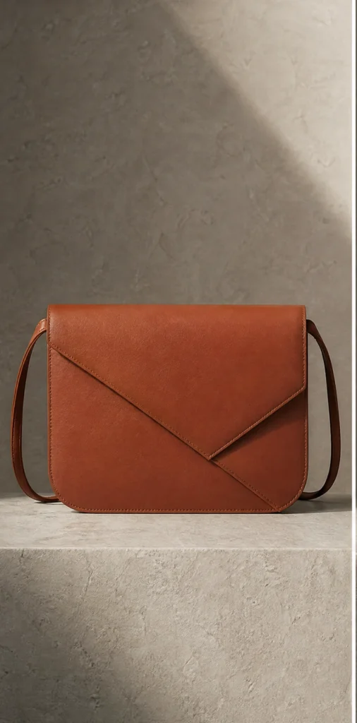 ELVANTTO form study: Compact crossbody Envelope, view 1