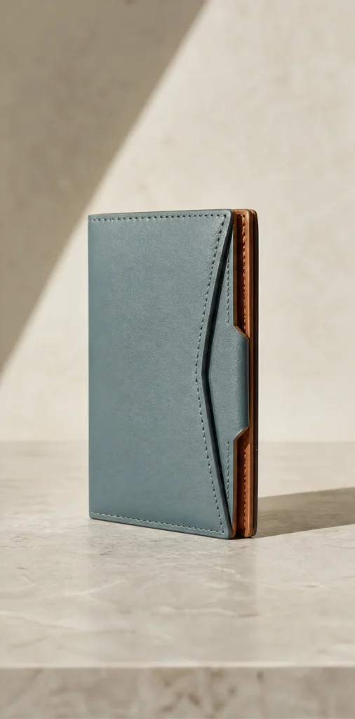 ELVANTTO form study: Folded wallet or pouch Tab, view 2