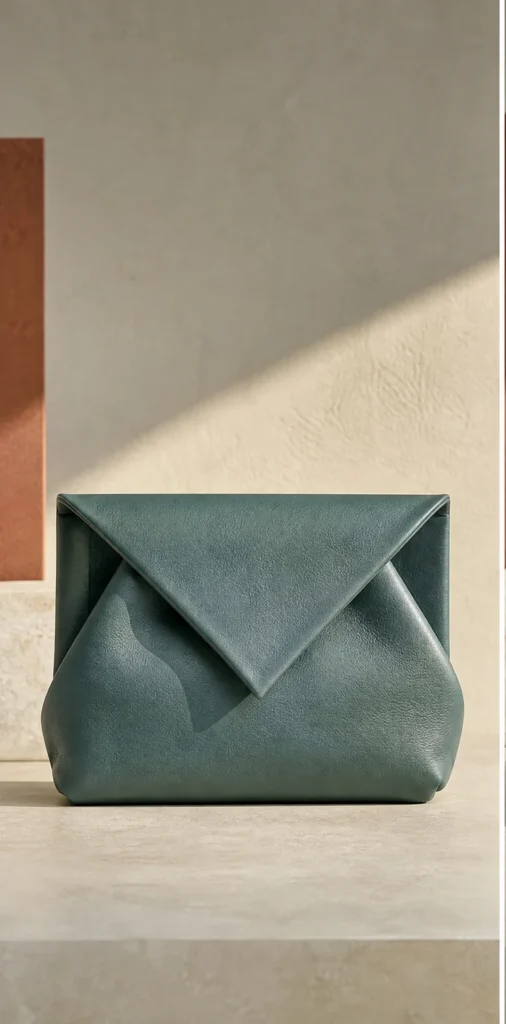 ELVANTTO form study: Folded wallet or pouch Billow, view 1