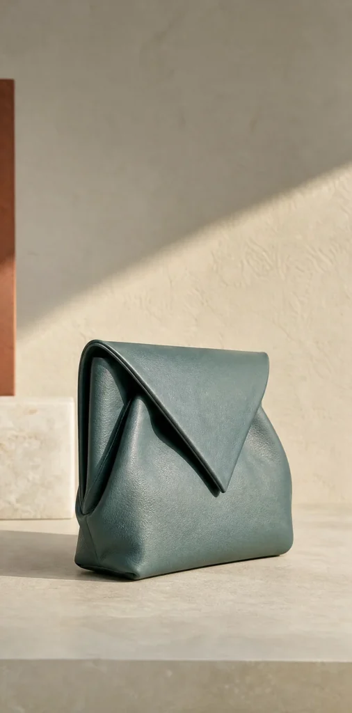 ELVANTTO form study: Folded wallet or pouch Billow, view 2
