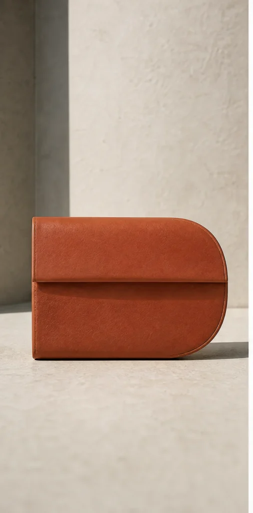 ELVANTTO form study: Folded wallet or pouch Fillet, view 1