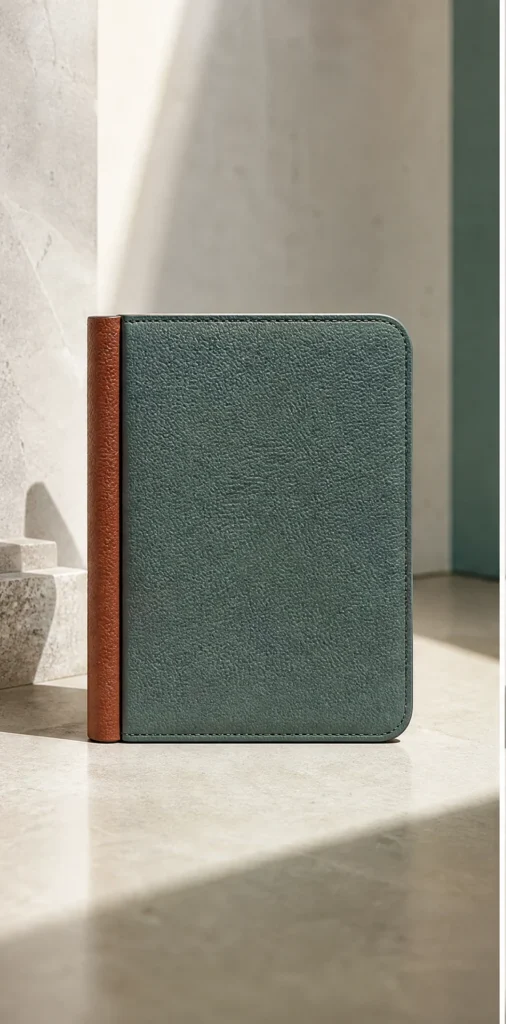 ELVANTTO form study: Folded wallet or pouch Foldbook, view 1