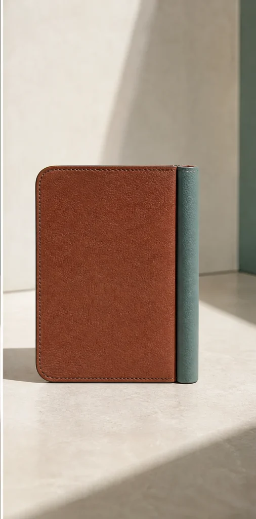 ELVANTTO form study: Folded wallet or pouch Foldbook, view 3